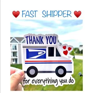 Thanks to my Dependable Mail Carrier, Im a Fast Shipper!